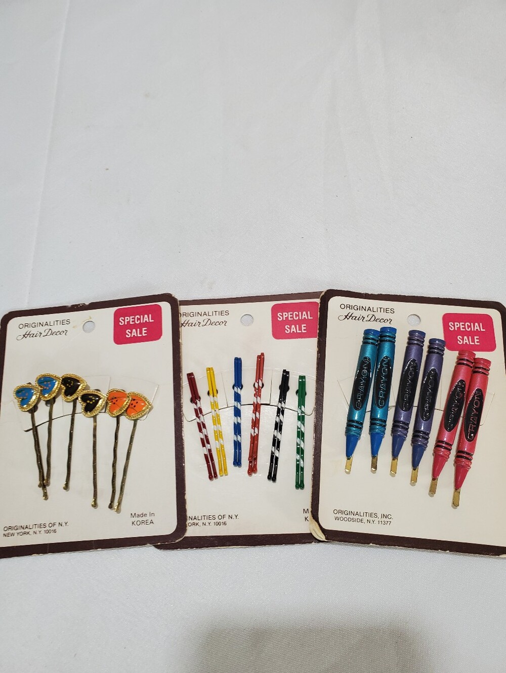 Originalities Hair Decor Colorful Bobby Pin & Hair Clip Set - Multicolor